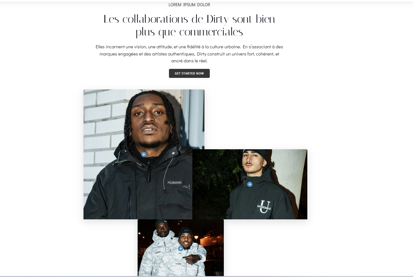 Différentes collaborations