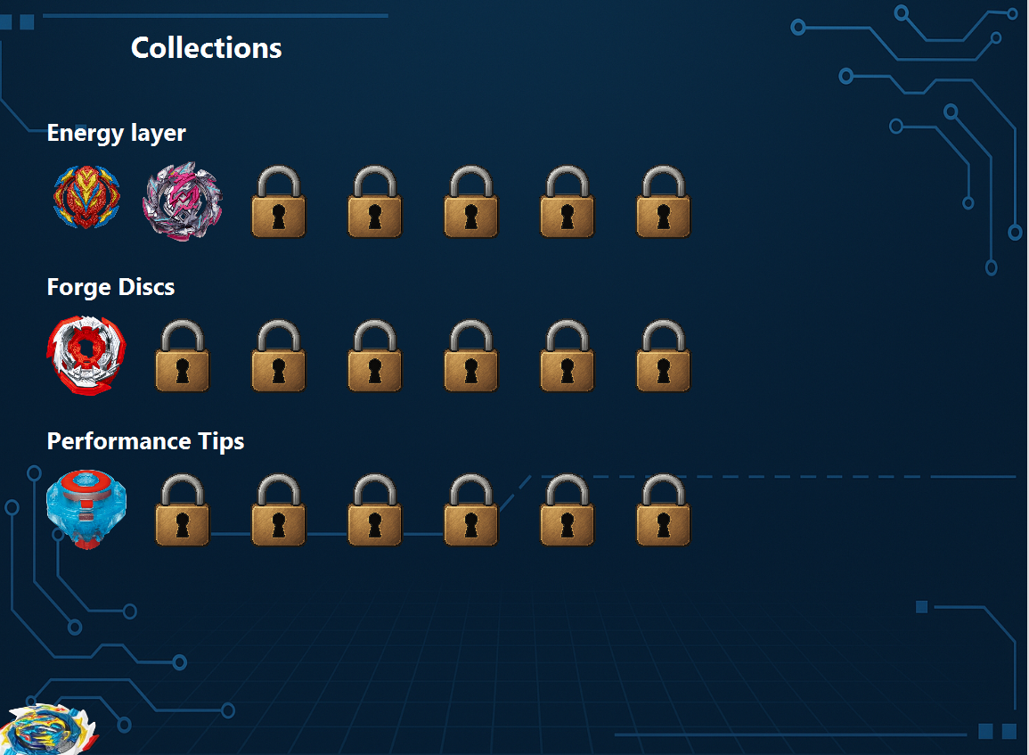 Sélection des toupies